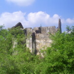 Parte posterior da estação (Posto Telegráfico - PT) Bongaba