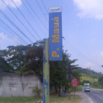 Placa indicativa da Parada Mauá