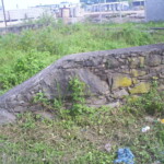 Chegando à estação Guia de Pacobaíba, o antigo girador de locomotivas