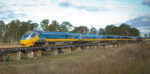 Modelo Tilting Train na Queensland Rail<br />Fonte: Hotrails.net