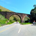 Ponte dos Arcos, por onde a ferrovia passava