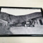 Quadros ferroviários no Interior da Estação Santa Isabel do Rio Preto