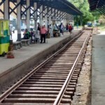 Fotos exclusivas feitas por Carlos Alberto Souza, diretor da AFTR, mostrando as obras realizadas em 2015 para alargamento da bitola ferroviária de 1,00m para 1,60m. Fonte: Carlos Alberto Souza (AFTR/Trem de Dados)