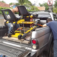 Embarcando o Ferreocar em Piedade