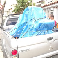 Embarcando o Ferreocar em Piedade